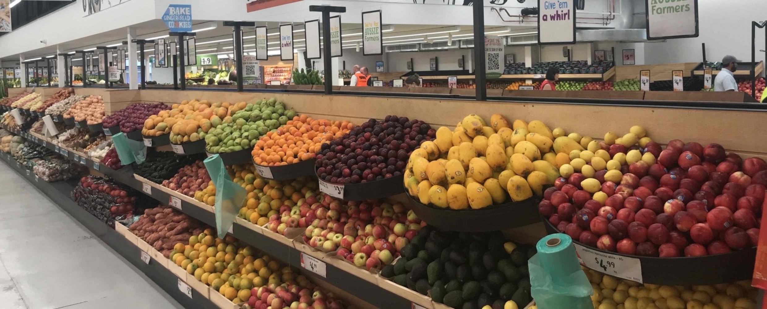 HARRIS FARM MARKETS CLAYFIELD REFURBISHMENT mcd australia